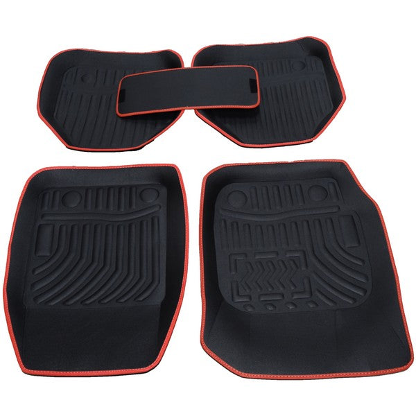 Covoarase auto impermeabile idealSTORE, Culoare NEGRU