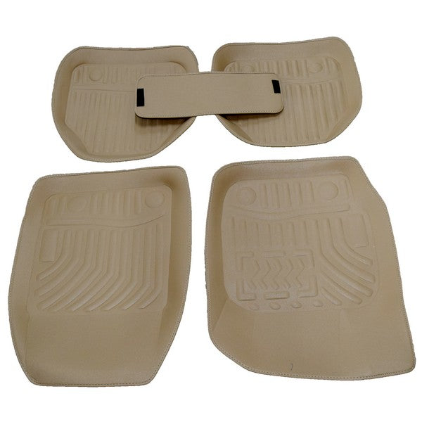 Covoarase auto impermeabile idealSTORE, Culoare BEJ