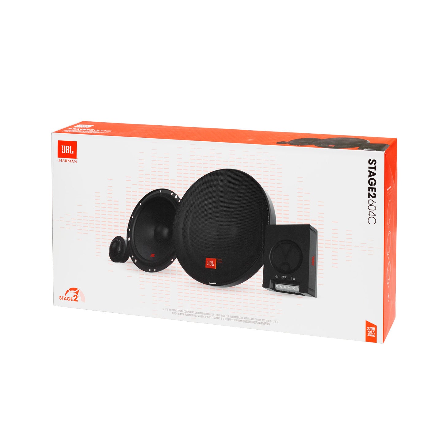 Set 2 Boxe JBL idealStore Componente, dimensiuni 16cm putere 45W RMS Adancime instalare 5.6cm Sensibilitate 91 db Impedanta 4 ohmi