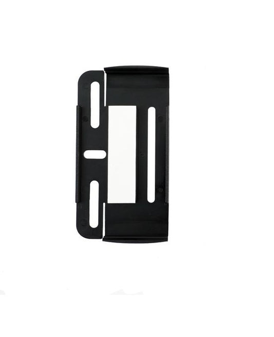 Set suport numar inmatriculare IdealSTORE SLIM, Negru
