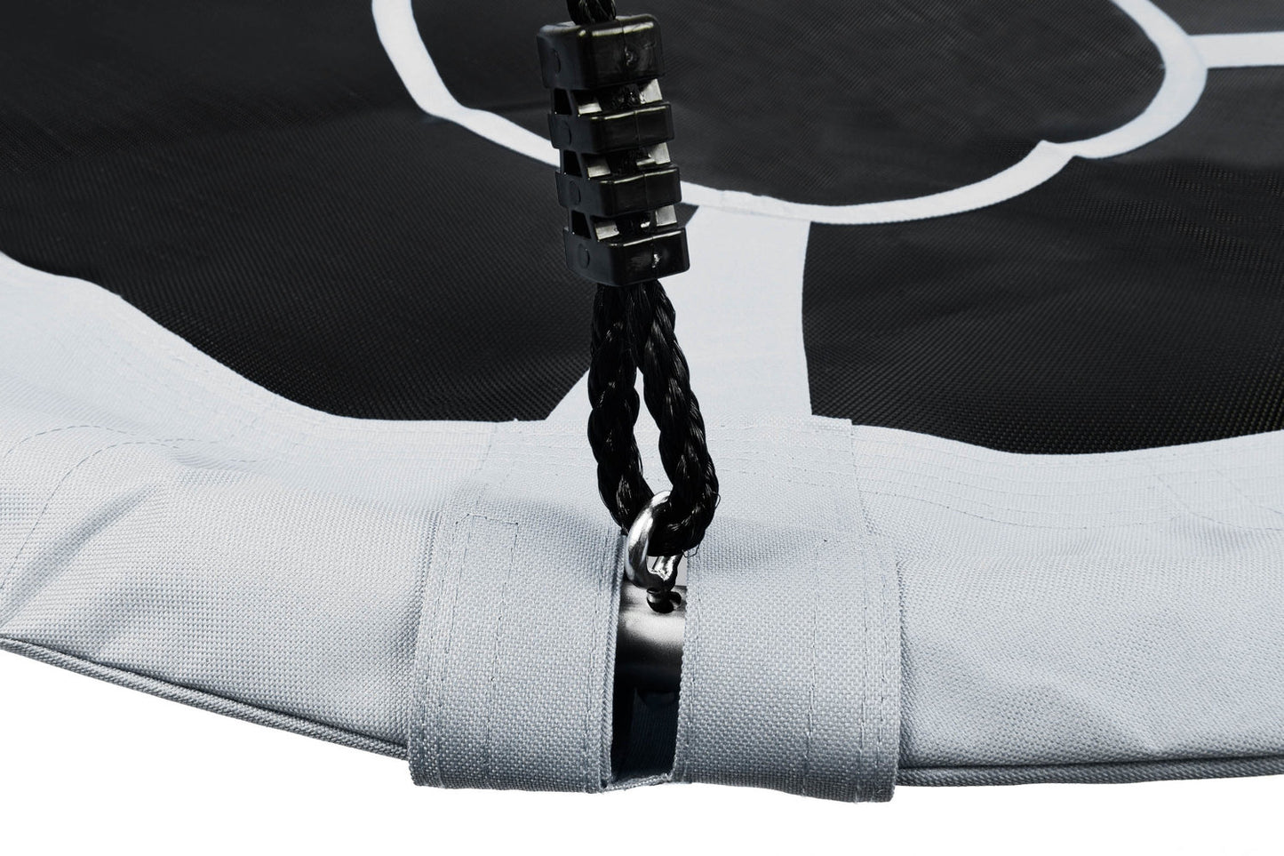 Leagan pentru copii profesional idealStore Stork's Nest, tip Cuib, Sarcina maxima 150 Kg, Diametru 95 cm, Cadru Otel, Grey