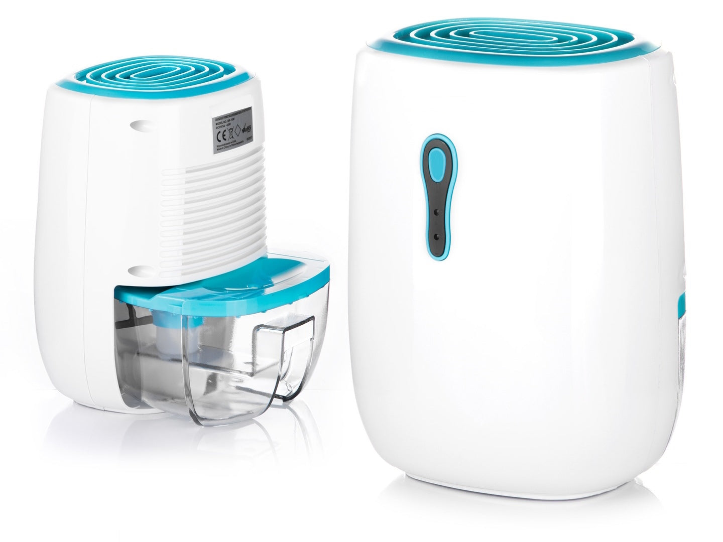 Dezumidificator de Aer idealSTORE, Consum Redus 25 W, Rezervor 500 ml, Silentios, Regleaza Umiditatea, Creeaza un Mediu Sanatos, Indicator Nivel Apa, Dimensiuni Reduse, Operare Simpla, Culoare Alb