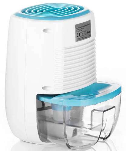 Dezumidificator de Aer idealSTORE, Consum Redus 25 W, Rezervor 500 ml, Silentios, Regleaza Umiditatea, Creeaza un Mediu Sanatos, Indicator Nivel Apa, Dimensiuni Reduse, Operare Simpla, Culoare Alb