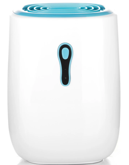 Dezumidificator de Aer idealSTORE, Consum Redus 25 W, Rezervor 500 ml, Silentios, Regleaza Umiditatea, Creeaza un Mediu Sanatos, Indicator Nivel Apa, Dimensiuni Reduse, Operare Simpla, Culoare Alb