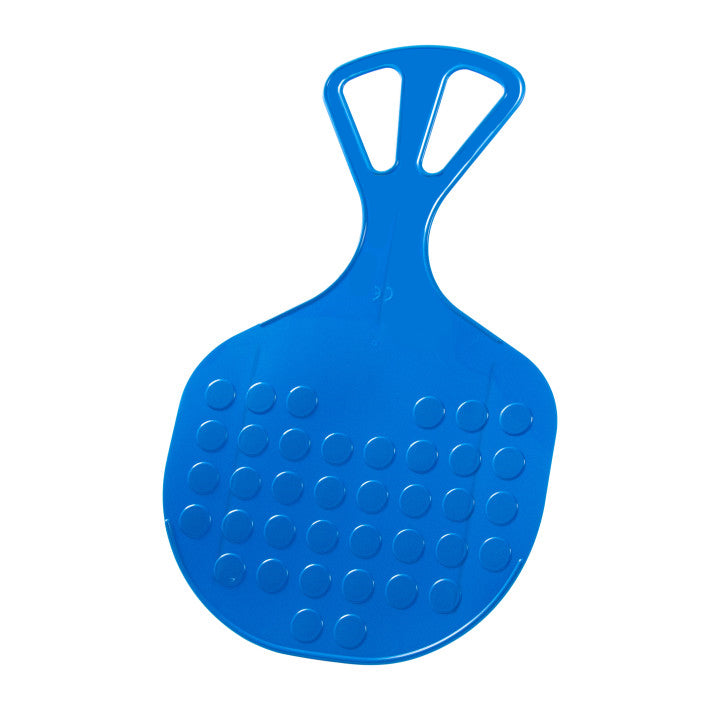 Sanie de patinaj Idealstore pentru copii de la 1 an+, Fabricat din plastic, Cu un maner mare si comod de tinut, Perfect pentru distractia oferita de partiile acoperite de zapada, Albastru