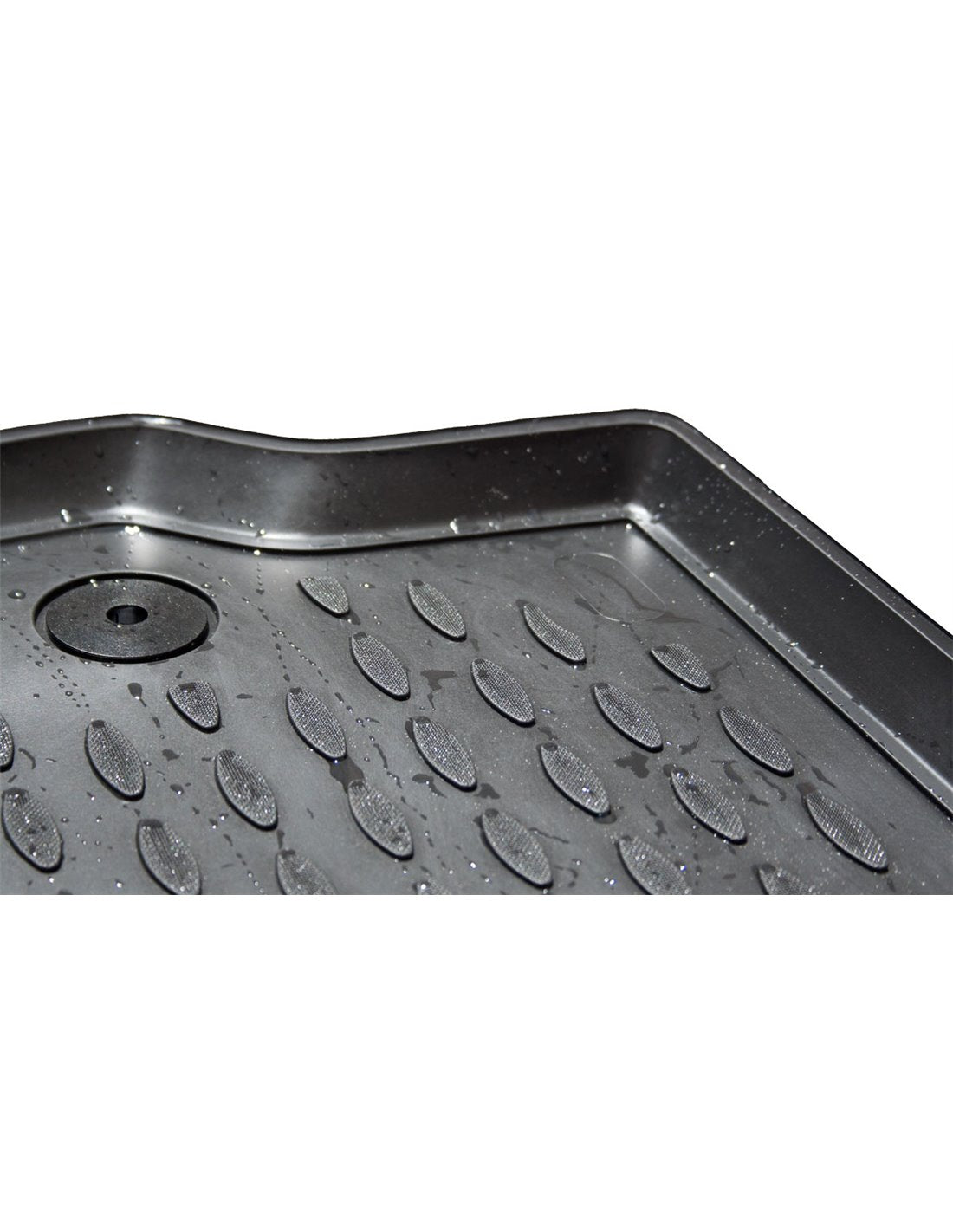 Set 4 covoare profesionale IDL cauciuc stil tavita BMW Seria 1 E87 2004-2011, Bordura inalta, fara miros, Material cauciucat foarte moale