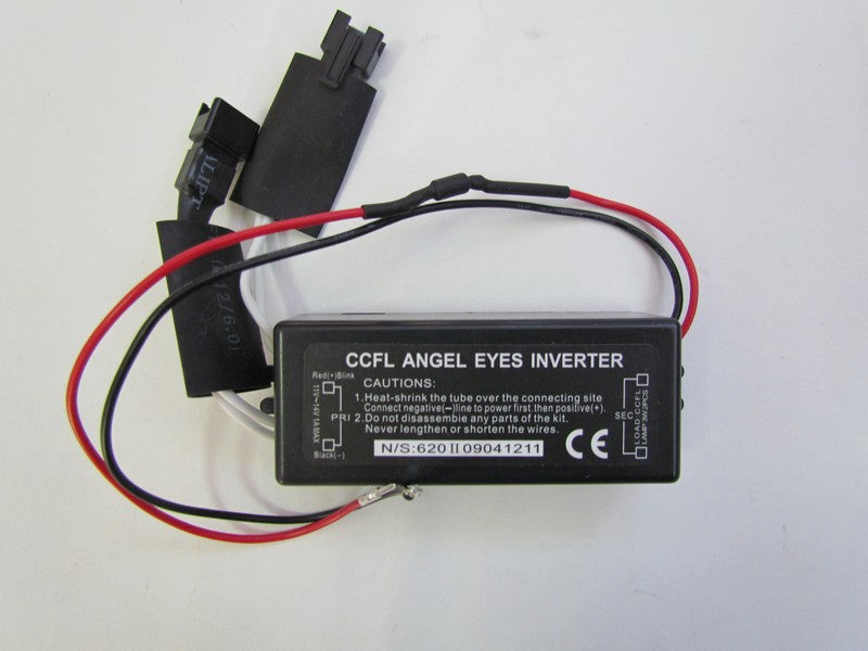 Set Profesional IDL Angel Eyes CCFL compatibil BMW seria 3 E46 (far cu lupa) cu droser si inele pentru 2 faruri, Culoare Lumina 6000k, Diametru 13cm