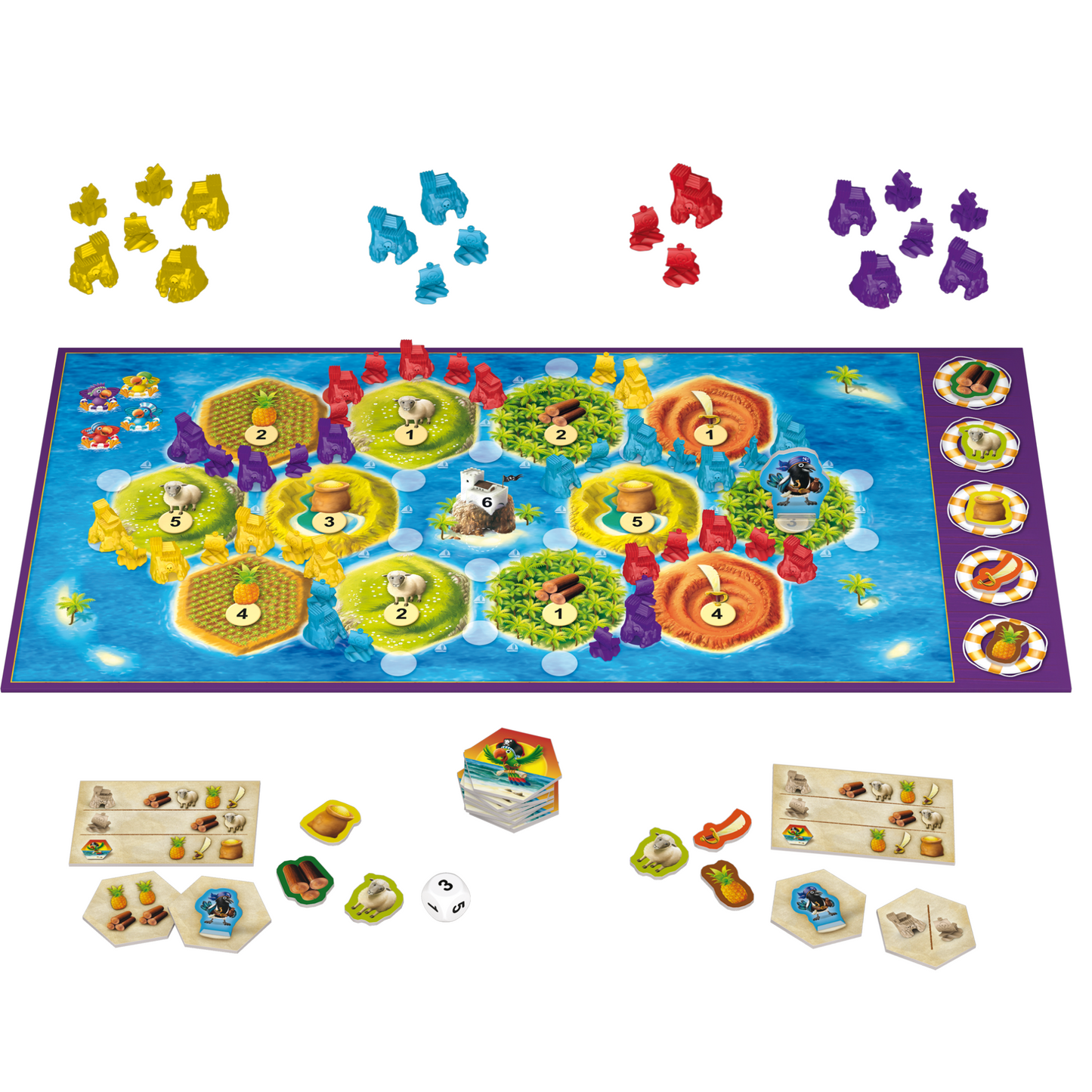 Joc de societate Kosmos Catan, Junior, lb. romana