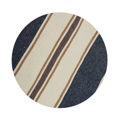 Hamac suspendat tip scaun RhoDos idealSTORE, Dimensiuni 130 x 112 x 98 cm, Include 1,5 m franghie, corzi groase impletite, Material din bumbac, respirabil, durabil si rezistent la abraziune, Sarcina maxima 150 KG