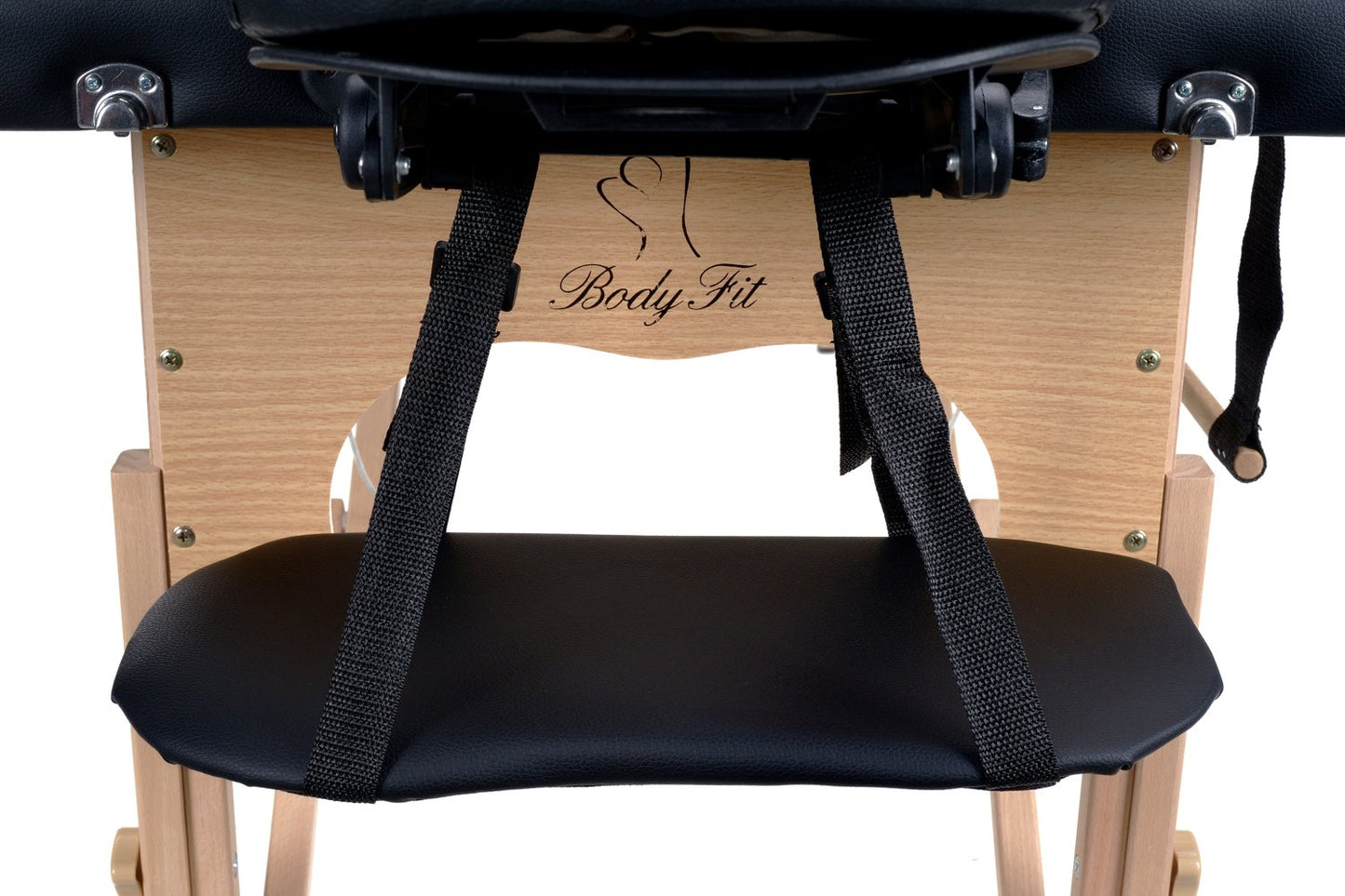 Masa de masaj pliabila idealSTORE, 2 segmente, Inaltime reglabila 62-84 cm, Piele ecologica moale, 2 cotiere laterale, Structura din lemn, Sarcina 250 KG, Rezistenta la uleiuri si apa, Include geanta de transport cadou