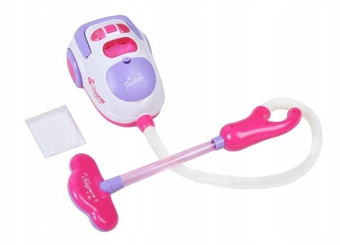 Set de Curatenie Profesional pentru Jucarii idealStore Professional Cleaning, cu Carucior, Aspirator cu Sunet, Perie, Matura, Mop, Burete, Dezvolta Abilitatile Manuale