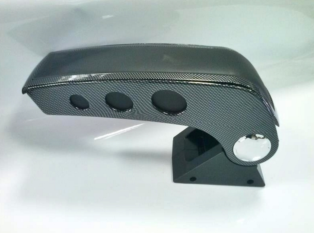 Cotiera Universala idealSTORE cu Baza Metalica Negru-Carbon, Dimensiuni 33 x 11 cm, Material Premium, Calitate Superioara, Rezistenta la Socuri, Model Elegant