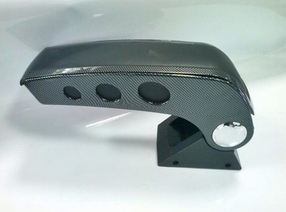 Cotiera Universala idealSTORE cu Baza Metalica Negru-Carbon, Dimensiuni 33 x 11 cm, Material Premium, Calitate Superioara, Rezistenta la Socuri, Model Elegant