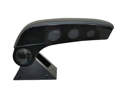 Cotiera Universala idealSTORE cu Baza Metalica Negru, Dimensiuni 33 x 11 cm, Material Premium, Calitate Superioara, Rezistenta la Socuri, Model Elegant