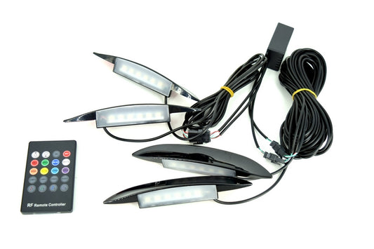 Kit lumina aripa, 7 culori, telecomanda