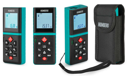 Telemetru Laser X Ray idealStore, Ecran Luminat, Impermeabil, Interval de Masurare 0.2-100m, Precizie +/- 1.5mm, Dioda Laser 670 nm, Masoara Distanta, Volumul si Suprafata, Ultra-Rezistent