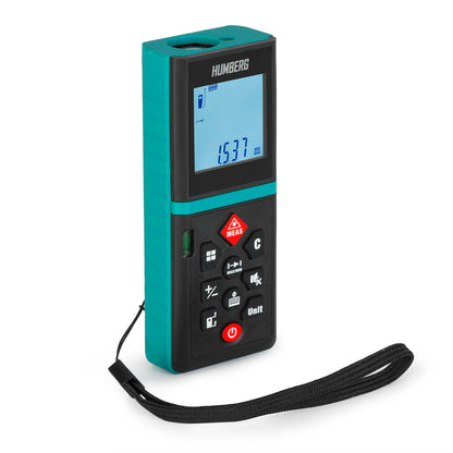Telemetru Laser X Ray idealStore, Ecran Luminat, Impermeabil, Interval de Masurare 0.2-100m, Precizie +/- 1.5mm, Dioda Laser 670 nm, Masoara Distanta, Volumul si Suprafata, Ultra-Rezistent