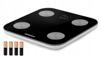 Cantar Corporal Profesional idealStore ProfiBerd, Conectare prin Bluetooth, 10 Functii Analitice, Greutate Maxima 180 Kg, Indice Masa Corporala, Cantitate Tesut Adipos si Masa Musculara, Consumul de Calorii, Cantitate tesut Osos