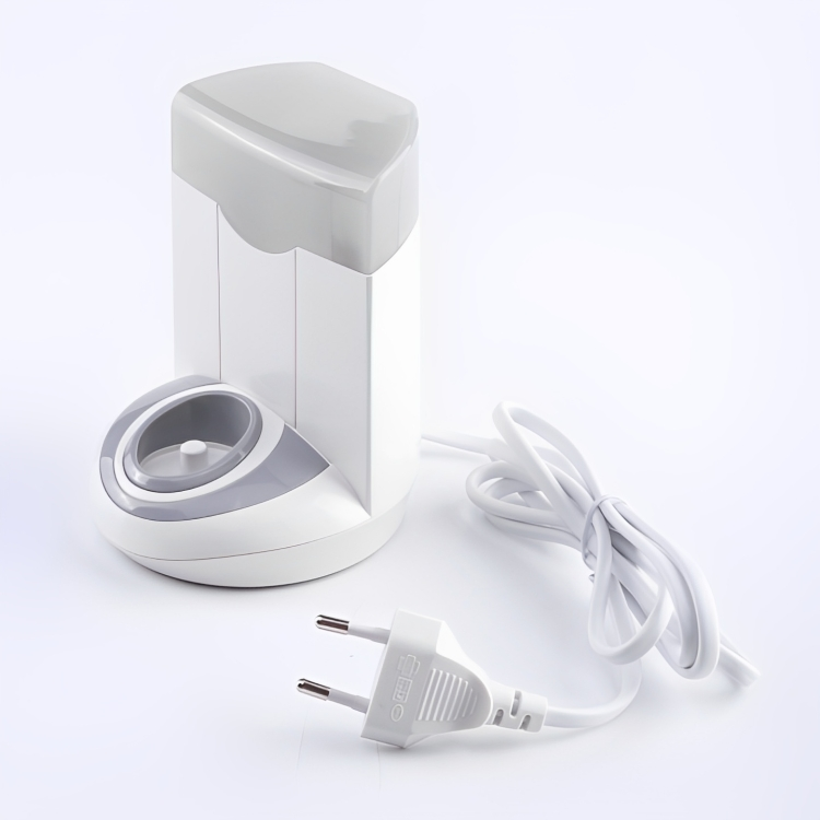 Periuta de dinti electrica IdealStore, 40.000 rotatii/min, lampa UV pentru curatarea capetelor rotative dupa utilizare, incarcare prin inductie, 3 programe de functionare, 5 capete incluse si statie de incarcare cu spatiu de depozitare a accesoriilor