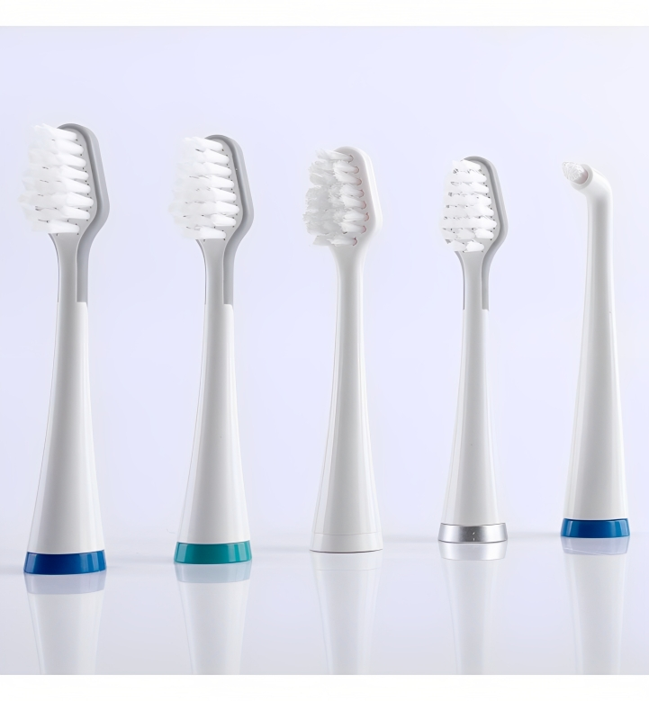 Periuta de dinti electrica IdealStore, 40.000 rotatii/min, lampa UV pentru curatarea capetelor rotative dupa utilizare, incarcare prin inductie, 3 programe de functionare, 5 capete incluse si statie de incarcare cu spatiu de depozitare a accesoriilor