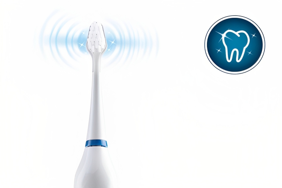 Periuta de dinti electrica IdealStore, 40.000 rotatii/min, lampa UV pentru curatarea capetelor rotative dupa utilizare, incarcare prin inductie, 3 programe de functionare, 5 capete incluse si statie de incarcare cu spatiu de depozitare a accesoriilor