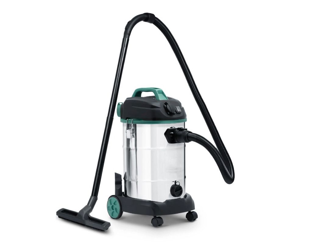 Aspirator Multifunctional SUPERMAX IdealStore, Capacitate 30L, Putere 3600W, Aspira atat pe suprafata uscata cat si pe cea umeda, Contine multiple accesorii pentru curatat