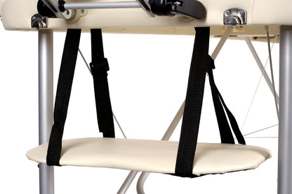 Masa de masaj pliabila idealSTORE, 2 segmente, Inaltime reglabila 65-87 cm, Piele ecologica moale, 2 cotiere laterale, Tetiera reglabila, Structura metalica, Sarcina 250 KG, Rezistenta la uleiuri si apa, Include cuier, Geanta de transport