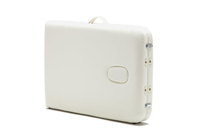 Masa de masaj pliabila idealSTORE, 2 segmente, Inaltime reglabila 65-87 cm, Piele ecologica moale, 2 cotiere laterale, Tetiera reglabila, Structura metalica, Sarcina 250 KG, Rezistenta la uleiuri si apa, Include cuier, Geanta de transport