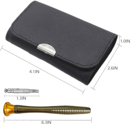 Set Surubelnite de Precizie idealStore 25 in 1, cu Surubelnite Torx, Phillips, Slotted, Pentalobe, Triangle, Triwing, Point, pentru Reparatii Smartphone, Tableta, PC, Laptop si Camera, Varfuri Magnetice