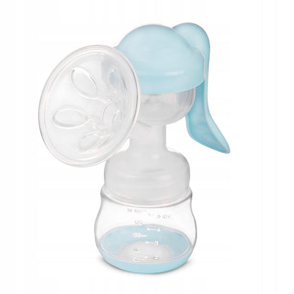 Pompa de san manuala idealStore Berdsen, cu biberon de hranire, Usor de Utilizat, Ajuta la Stimularea Lactatiei