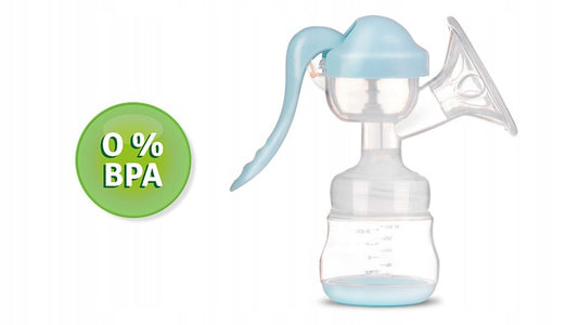 Pompa de san manuala idealStore Berdsen, cu biberon de hranire, Usor de Utilizat, Ajuta la Stimularea Lactatiei