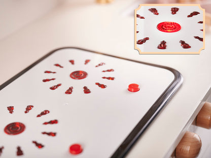 Bucatarie din lemn Natural Multifunctionala Smart Kitchen idealSTORE, Material MDF, Dimensiuni 100 x 29 x 68 cm, Echipata cu Efecte luminoase si Sonore, Utilata cu Robinet cu Butonae, Chiuveta, Cuptor cu Grila, Oale, Tigai, Spatula, Vopsea Non-Toxica