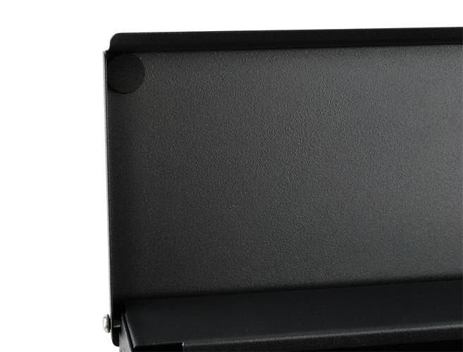 Cutie postala ergonomica Ideal Store, cu doua chei din tabla galvanizata neagra