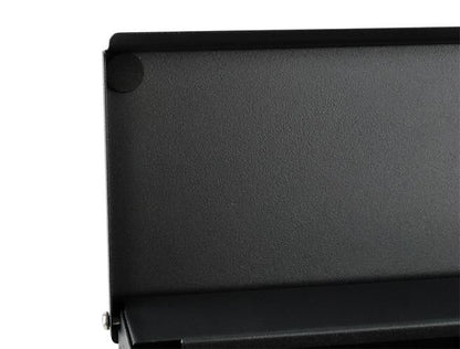 Cutie postala ergonomica Ideal Store, cu doua chei din tabla galvanizata neagra