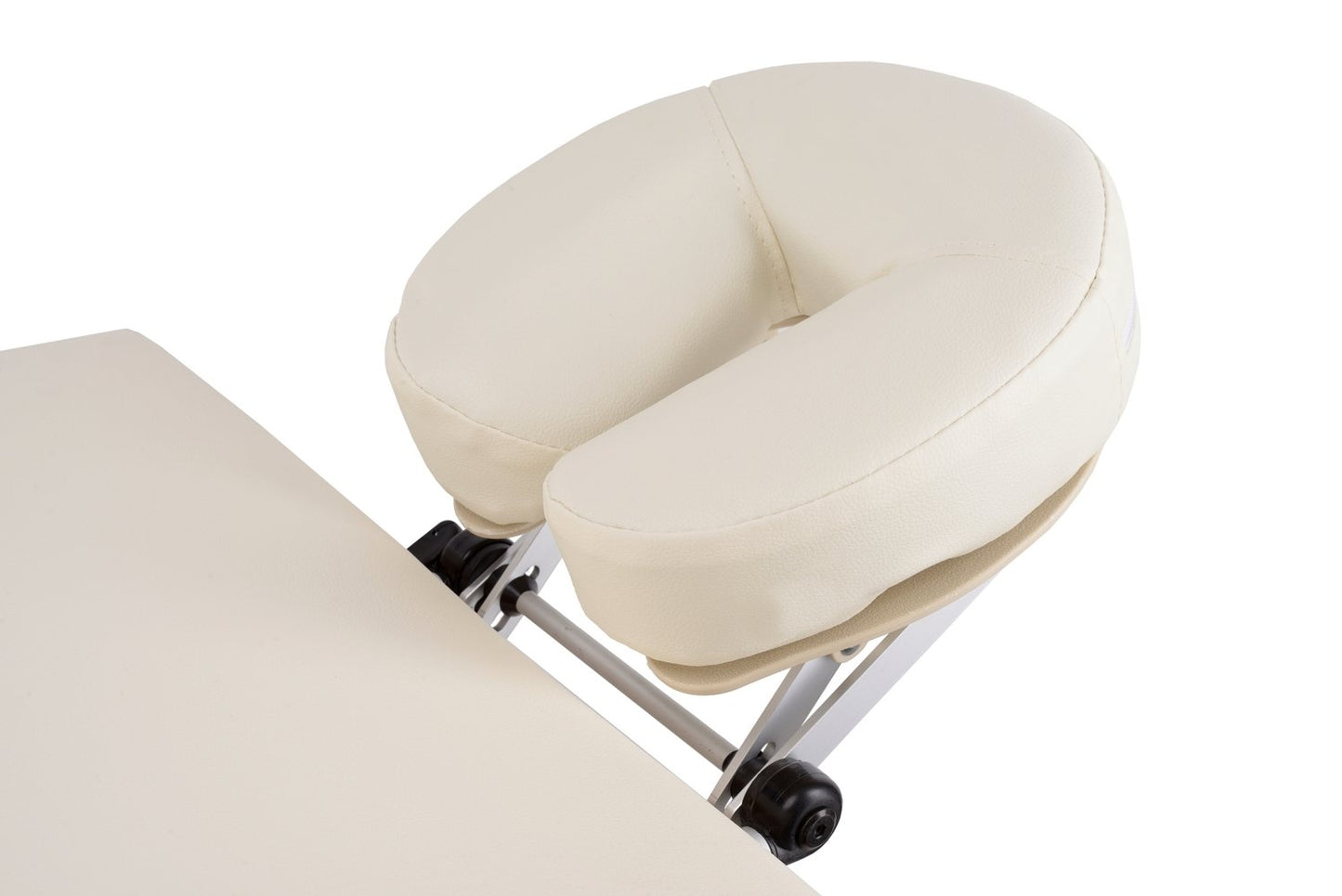 Masa de masaj pliabila idealSTORE, 4 segmente, Inaltime reglabila 59-85 cm, Piele ecologica moale, 2 cotiere laterale, Cotiera in fata, Structura din lemn, Sarcina 250 KG, Rezistenta la uleiuri si apa, Include geanta de transport cadou