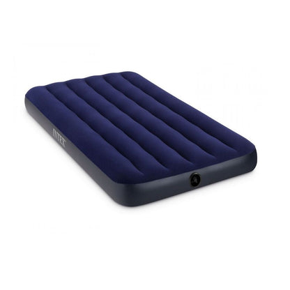 Saltea Gonflabila cu TETIERA IDL, Ideala pentru confortul unei singure persoane, Dimensiuni 191 x99 x 23 cm, Fabricata din material rezistent din PVC IMPERMEABIL, acoperit cu catifea care va imbunatati calitatea somnului