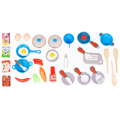 Bucatarie MULTIFUNCTIONALA IDL, SUPERCHEF STUDIO, 82 cm Inaltime, Cu Efecte luminoase si sonore, Dotata cu accesorii simbolice, Dezvolta la copii abilitatile motorice, imaginatia si creativitatea, Roz