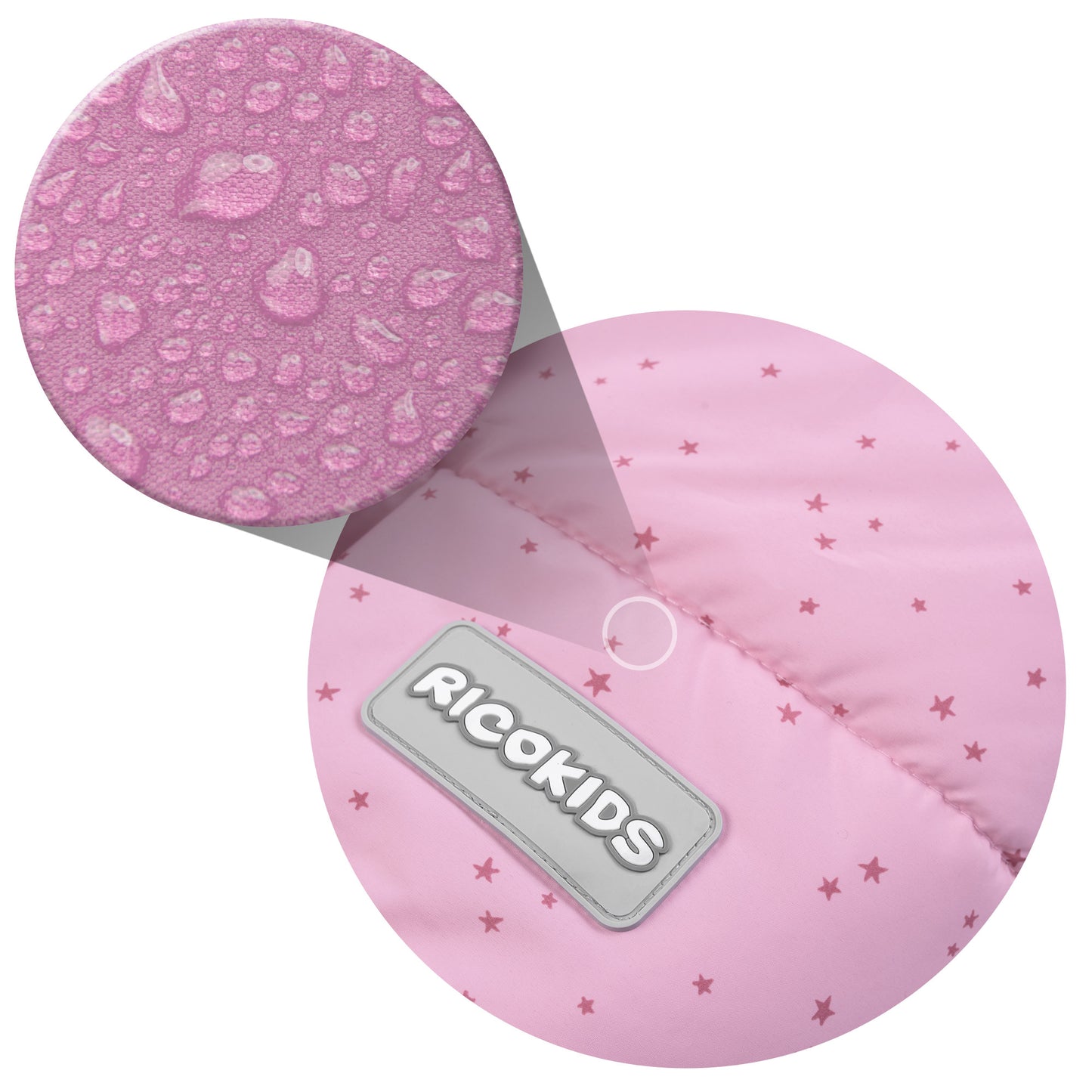 Sac de Dormit 2in1 BABY SLEEP idealStore, Dimensiune Reglabila 96 x 45 cm, Impermeabil, Izolat din Plus, Material Rezistent, Tesatura Moale, Roz