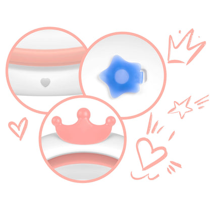 Cadita pentru Bebelusi Baby BathTub idealStore, Pliabila, Perna Inclusa Detasabila, Dop cu Senzor de Temperatura, Picioare Solide, Finisaj Antiderapant, Design Erconomic, Sarcina Maxima 45 kg, Roz