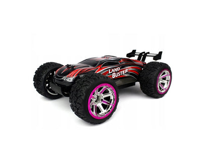 Masinuta cu Telecomanda si Suspensii special concepute, independente si flexibile OFF-ROAD idealRED LAND BUSTER, Scara 1:12, Dimensiuni 34 x 22 x 15 cm, Manevrabilitate ridicata, Viteza de pana la 25 km/h, Permite sa dezvoltati abilitati manuale