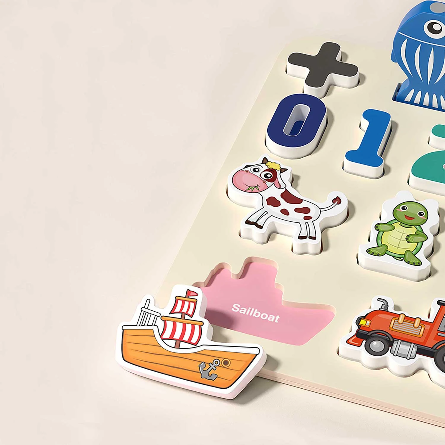 Tablita educativa FUNNY LEARN IdealStore, Centru de activitati 7 in 1, Doua fete pentru desenat, Pesti, Undita pentru pescuit, Cifre, Litere, Animale, Vehicule, Ajuta la dezvoltarea senzoriala a copilului