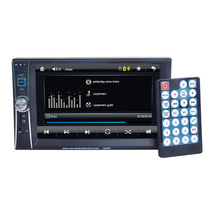 Player Video 7 ''HD cu TouchScreen, Mirrorlink, Bluethoot, Intrare camera mers inapoi, Telecomanda