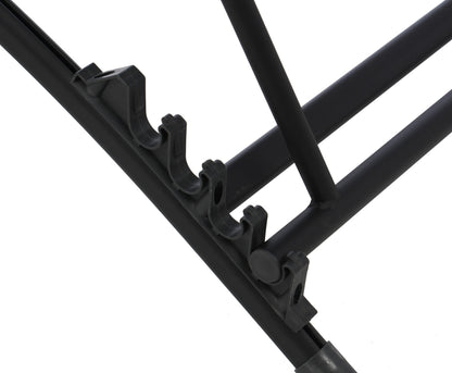 Sezlong plaja sau gradina, spatar reglabil, structura metalica, gri, 176 x 54.5 x 35/96 cm