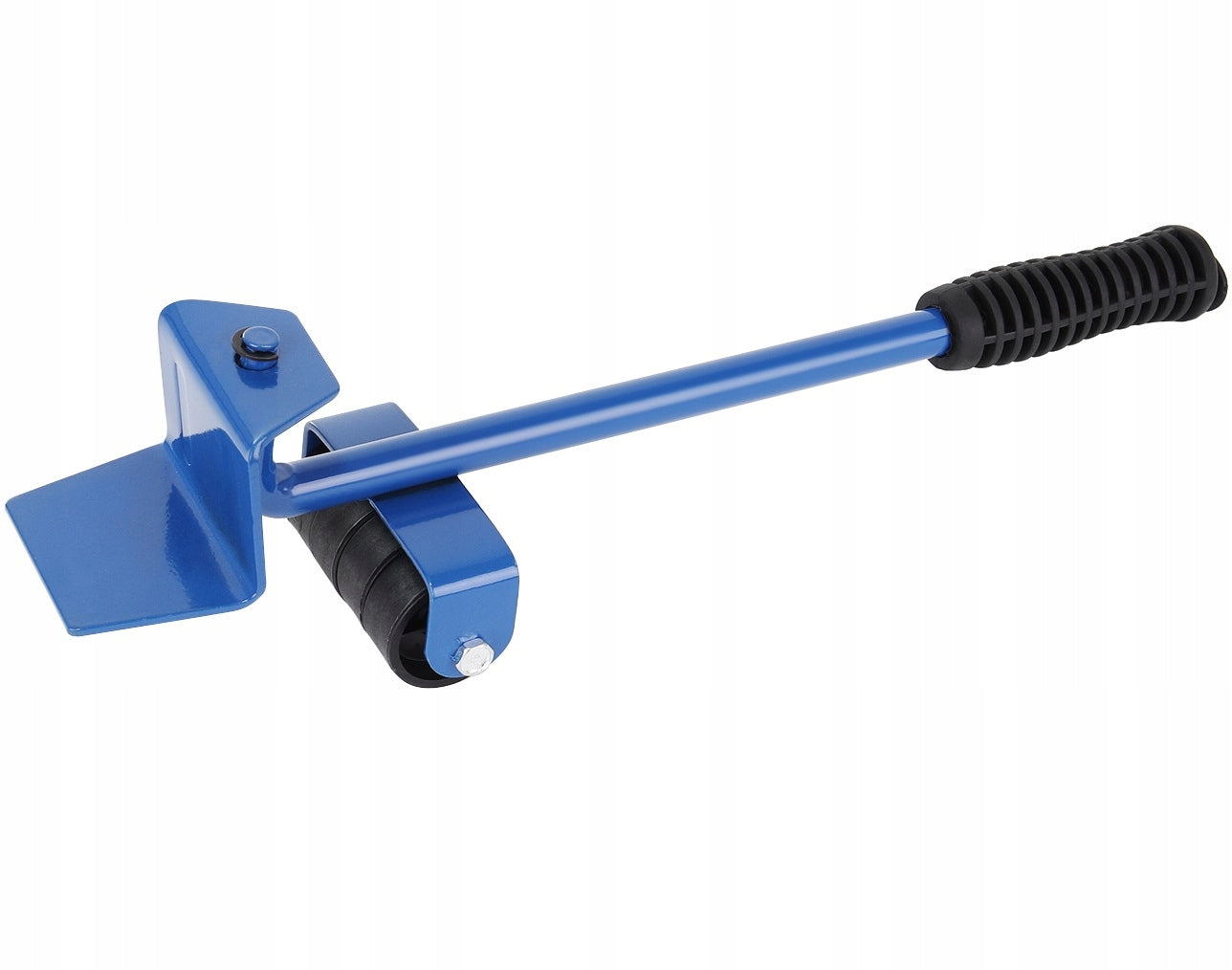 Set Mutare si Transport Mobilier idealStore MovingKit, contine 4 Suporti cu 8 roti, Levier din Otel cu Maner Cauciucat, Greutate maxima 150 Kg