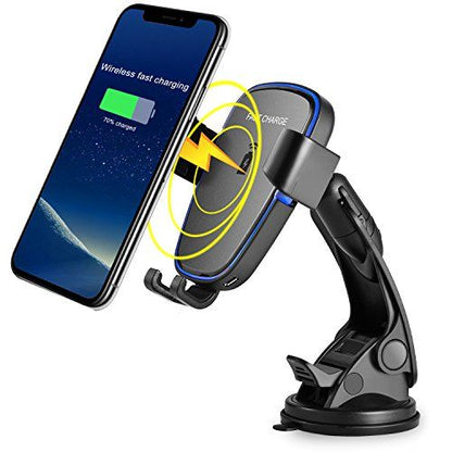 Suport profesional pentru telefon cu incarcator wireless auto