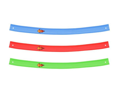 Circuit cu lansator si masinuta de jucarie, pista cu x 2 bucle si 2 masini, lungime pista 165 cm