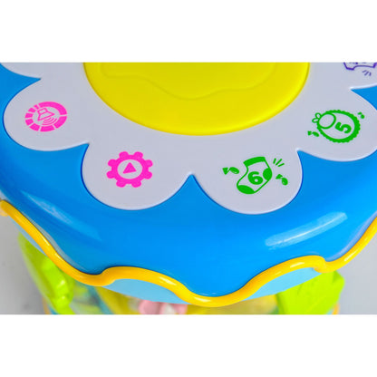 Jucarie interactiva idealSTORE Bubble Blue Pony, Dimensiuni 16.5 x 16.5 x 17.5 cm