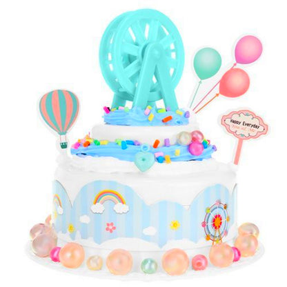 Set Creativ de Pregatire Tort idealStore Cake Preparation, va Permite sa Creati si sa Decorati Propriul Tort, Dezvolta Rabdarea, Creativitatea, Diligenta