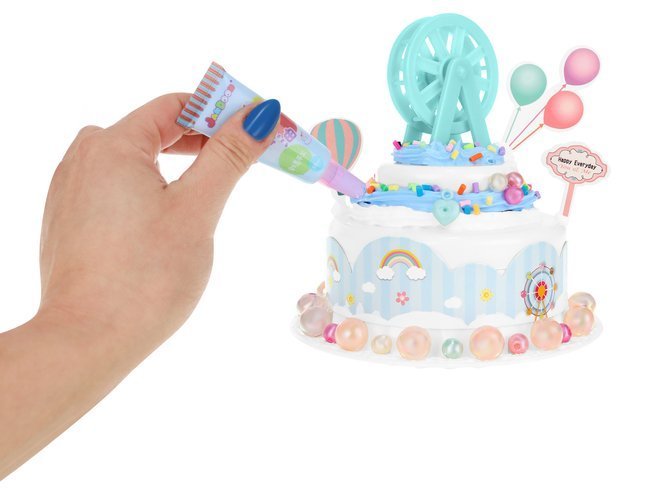 Set Creativ de Pregatire Tort idealStore Cake Preparation, va Permite sa Creati si sa Decorati Propriul Tort, Dezvolta Rabdarea, Creativitatea, Diligenta