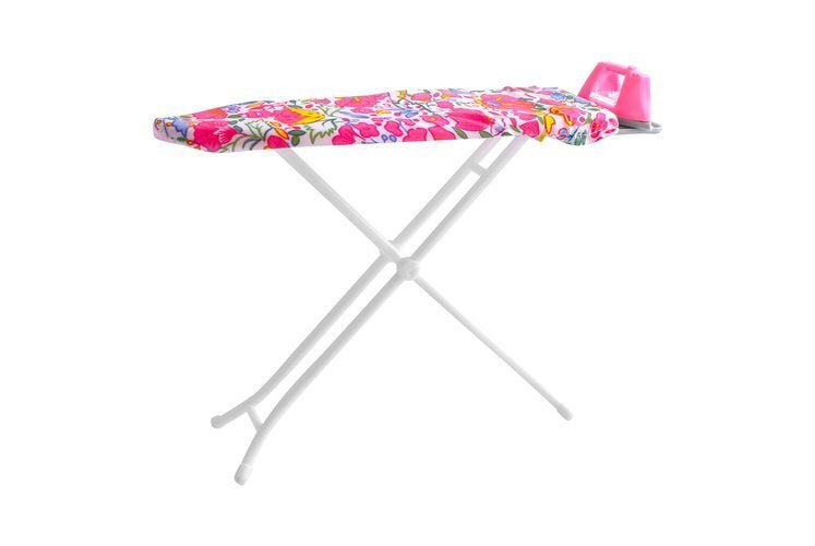 Set complet pentru papusi 'ISP Laundry Clean', cu Masina de Spalat Rufe, Uscator de Haine, Suport Umerase, Masa de Calcat, Fier de Calcat, Cos de Rufe